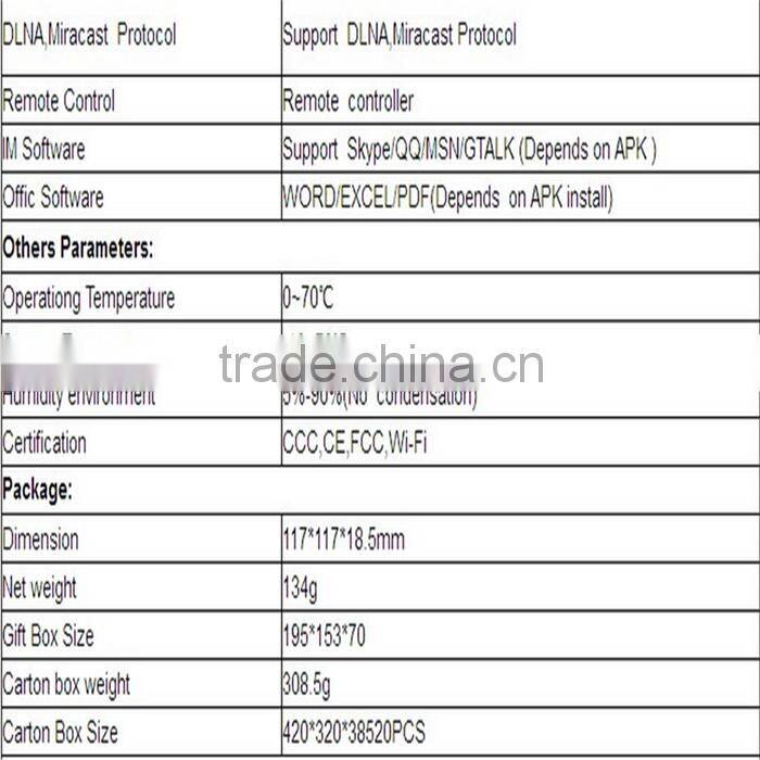 Newest S905 MX Plus Quad-core 1+8G TV Set-top Box Android 5.1.1 TV BOX Network Player Support DLNA WIFI OTA update online