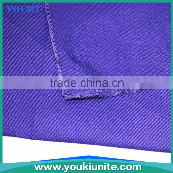 purple color high quality twill fabric