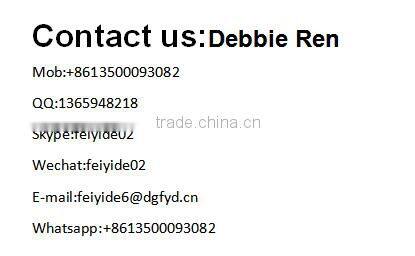 Feiyide Single type double type PP Electroplating Tank