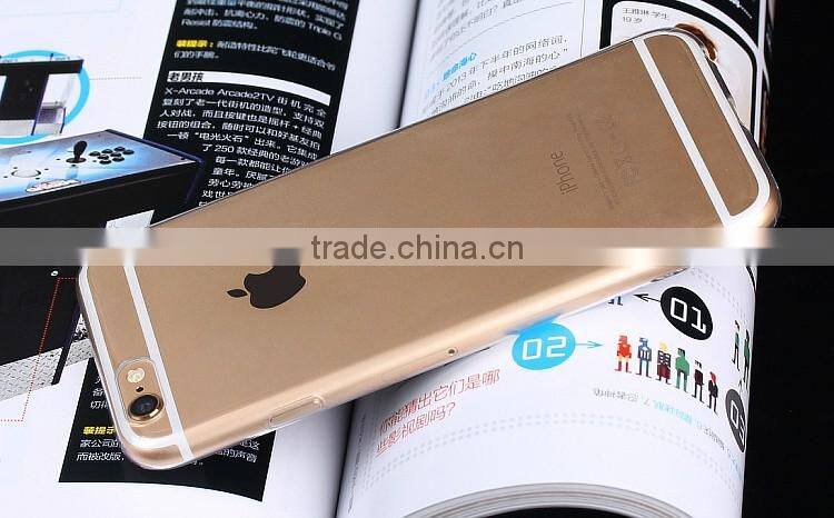 Hot Sell Transparent Soft TPU Case Silicone Cover for iPhone 6 6s for iphone 7 and iPhone 7 Plus Ultra Thin Mobile Phone Case