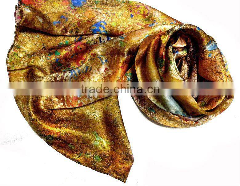 fashion silk scarf styles women
