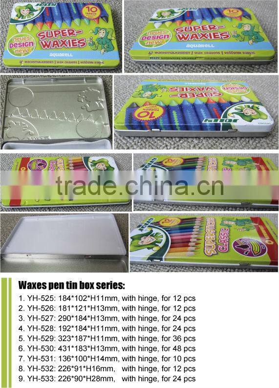 waxes pen tin box series