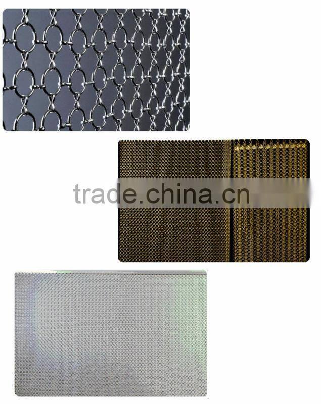 Anping free sample lutong mesh metal ring mesh/ring mesh/chain netting
