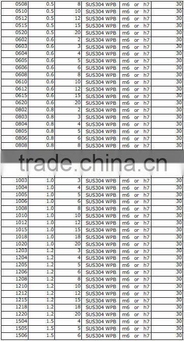 Various types of h7 parallel pin super shaft for precision machine parts