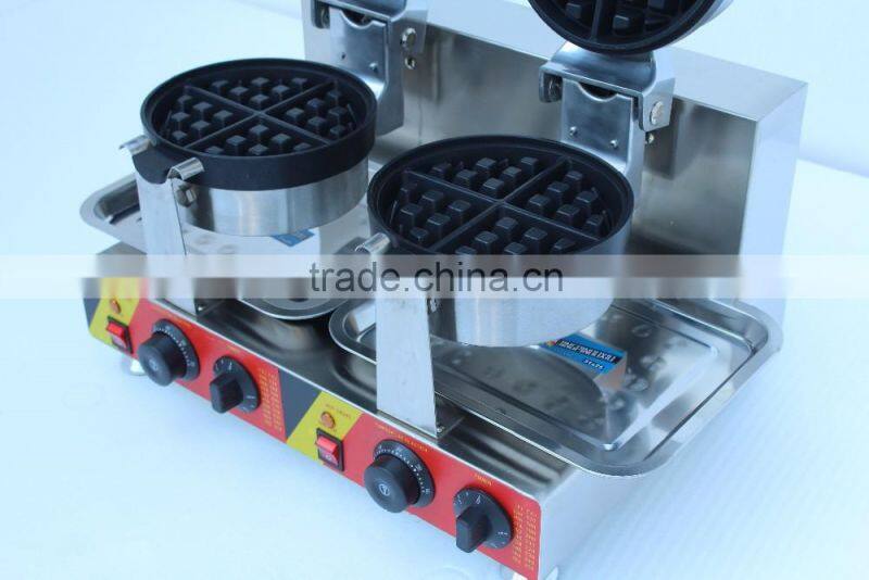Belgian Waffle Baker w/ 7.25" Non-Stick Grid & Electronic Controls