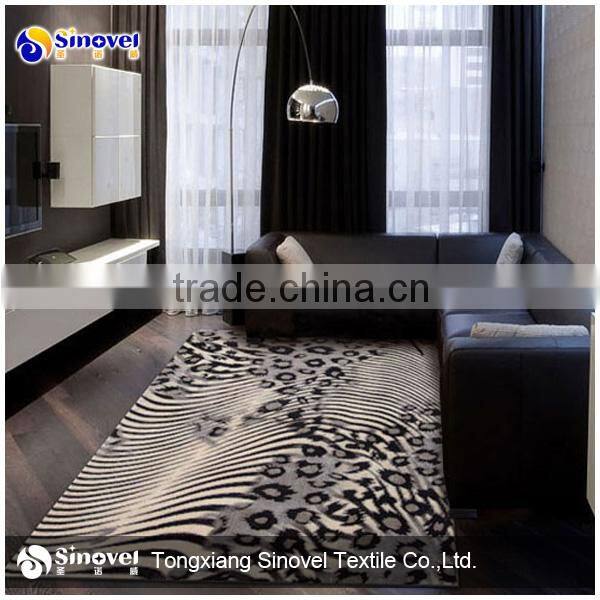 100% Polyester Animal Printed Velvet Fabric for Cushion