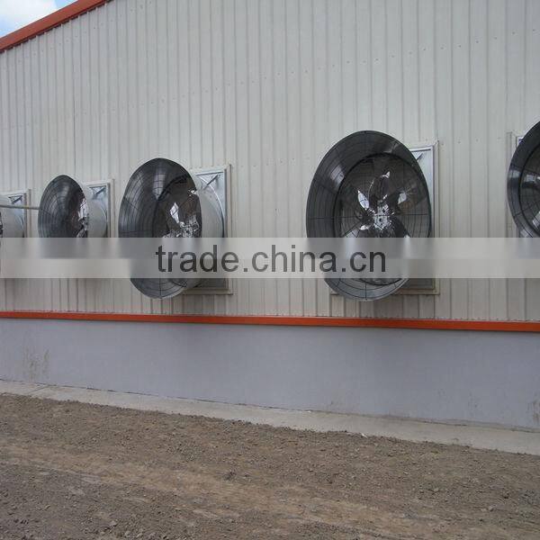 galvanised steel exhausted fans for poultry house