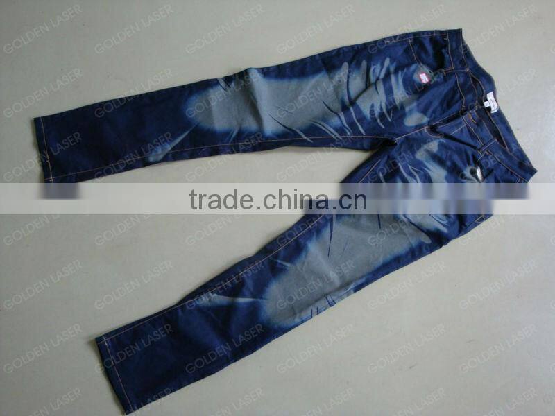 Germany Galvo Head Denim Jeans Laser Engraving Machine
