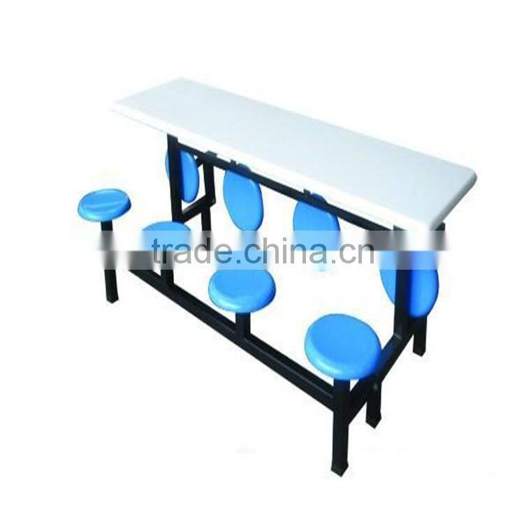 school canteen restaurant eight bit fiberglass dining table