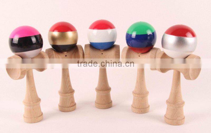 red kendama,single color kendama,sticky paint kendama