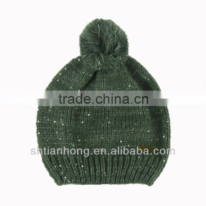 high quality winter weave baby knit hat