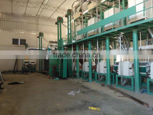 38t/D Fine Flour Wheat Flour Mill Plant