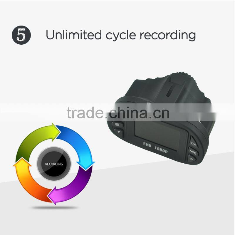 New product 2015 Cycle recording 1.5'' LCD car parking system kinds of hidden cameras