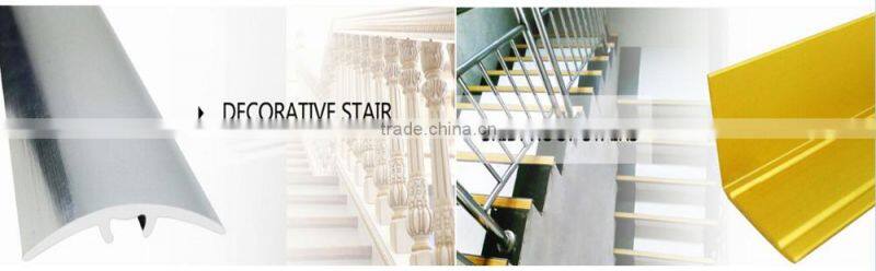 Chromed anodized aluminium 6063 T5 inside metal tile trim corners