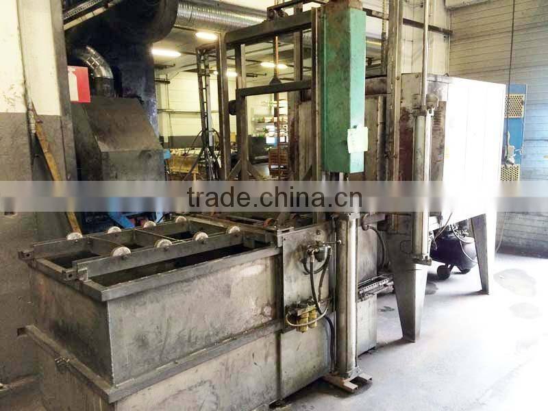 Metal aluminium heating homogenizing oven