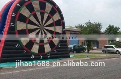 2016 New design giant inflatable dartboard, soccer darts, football dart board