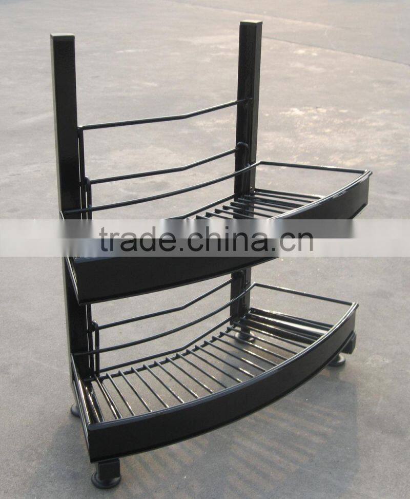 Multi-purpose counter top wallet PDQ counter display compartment wire wallet display