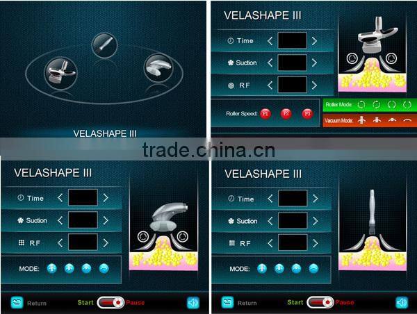 HOT!!LM-S500J Mini slimming machine vacuum roller and RF