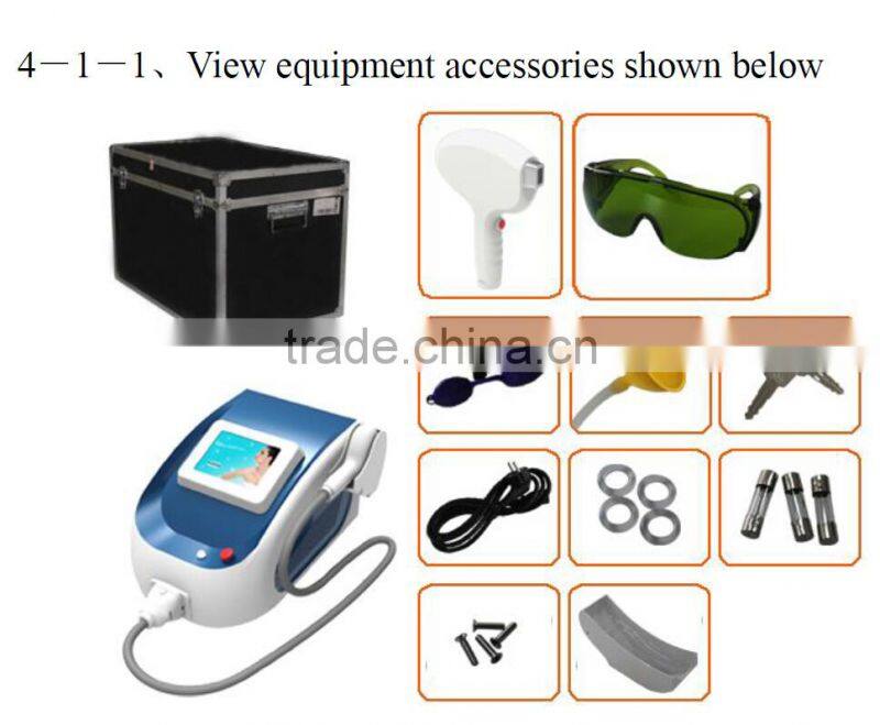 Best 808nm diode laser permanent hair removal machine price