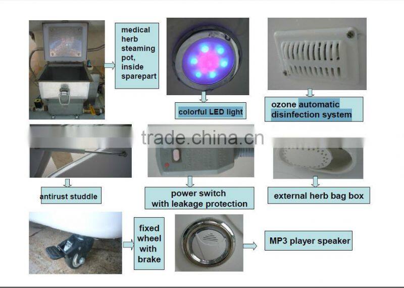 High Quality Aromatherapy Far-infrared Full Spectrum Led Light Health Care Seating Spa Capsule