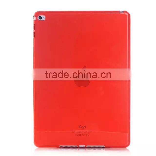 TPU Quality Tpu Clear Transparent Silicon Rubber Gel Soft Protective Case Cover for Apple iPad MINI4 free sample service