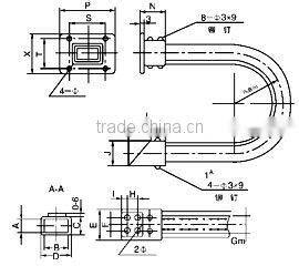 CNC machine DGT conduit shield