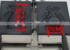 Top Selling Korean Open Mouth Fish Waffle Machine Ice Cream Taiyaki Machine