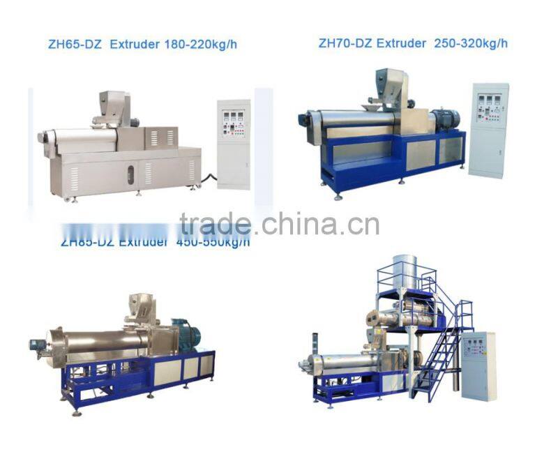Dry texturized soy protein flakes machine