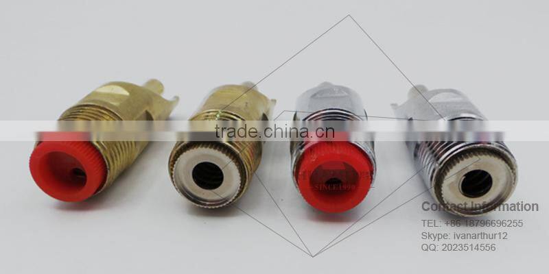 animal water nipple for pig in gold 64*22 mm