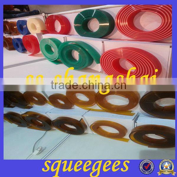 G10 durometer shore hardness Silkscreen printing squeegee rubber