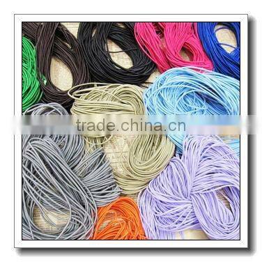 round elastic rope/elastic rubber rope,jacquard string