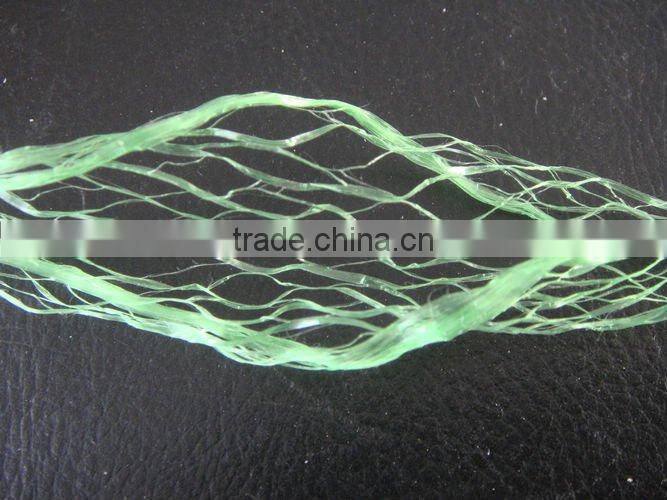5mm 3-strand twist green pp splitfilm rope