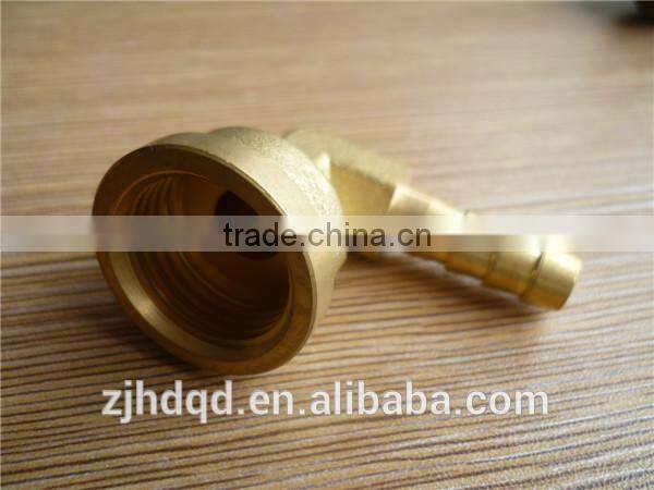 brass L type Hose rubber hoes sleeve end fitting