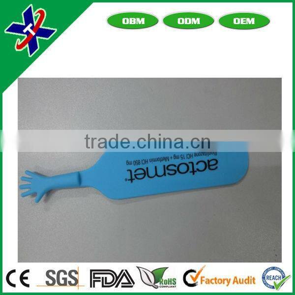 silicone bookmark with different color to choose