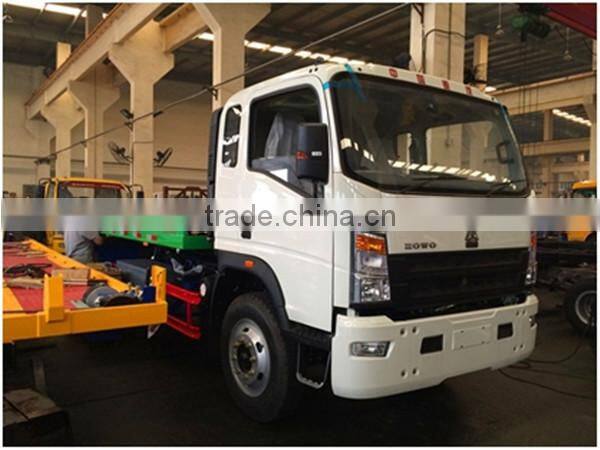 New Design Sinotruk cheap flatbed breakdown truck for sale