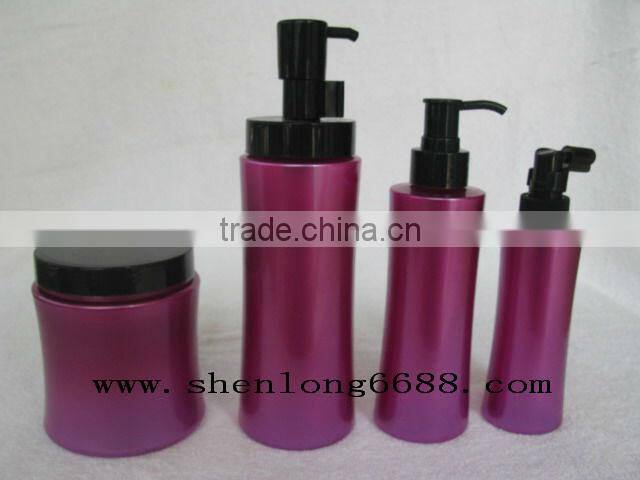 plastic pet 400ml shampoo bottle