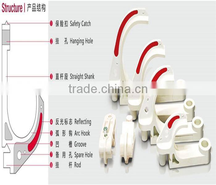 plastic cable hanger / cable hanger/electric cable hanger - HW