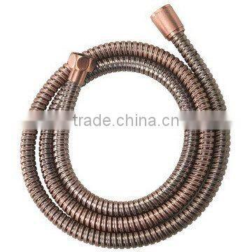 Red bronze shower hose