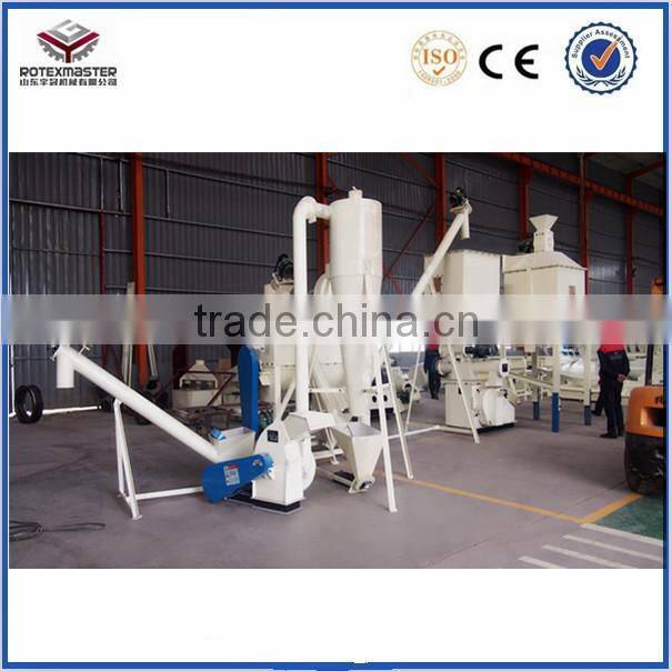 Full automatic animal feed pellet production line