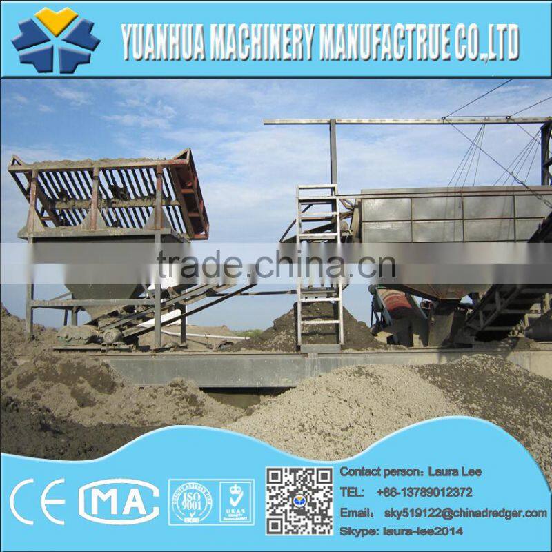Drill-type sand dredger for Romania