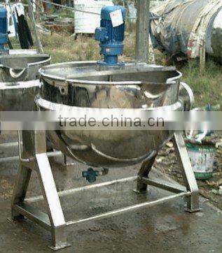 jacketed cooking pot cooking kettle
