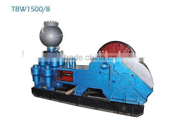 BW250 250L Output 6MPa Horizontal Triplex Reciprocating Piston Slurry Mortar Grouting Pump