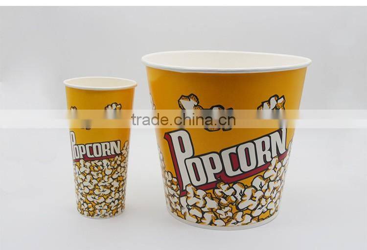 70oz disposable paper popcorn bucket, popcorn cups