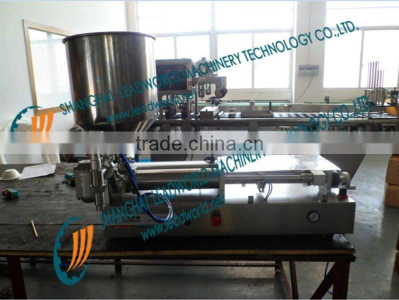 two-head pneumatic mineral water filling machine
