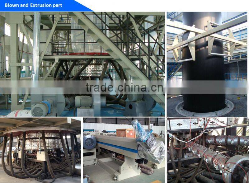 waterproof plastic HDPE LDPE geomembrane liner extrusion machine