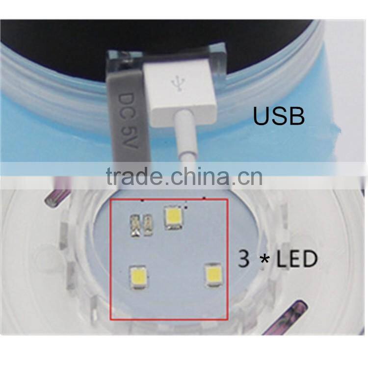 Solar Camping CE ROHS Bottle LED Lantern Light With Power Bank