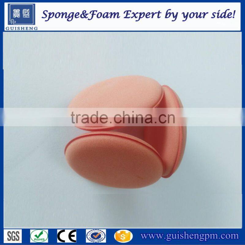 2016 Hot sale car polishing/buffing foam pad, car waxing sponge products