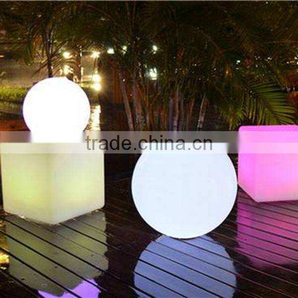 LED plastic floating ball lamp