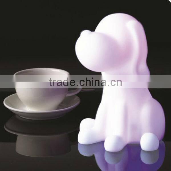 Pretty Cute Dog Cartoon night light,Kids Bed Desk Table Lamp Chrismas Gift