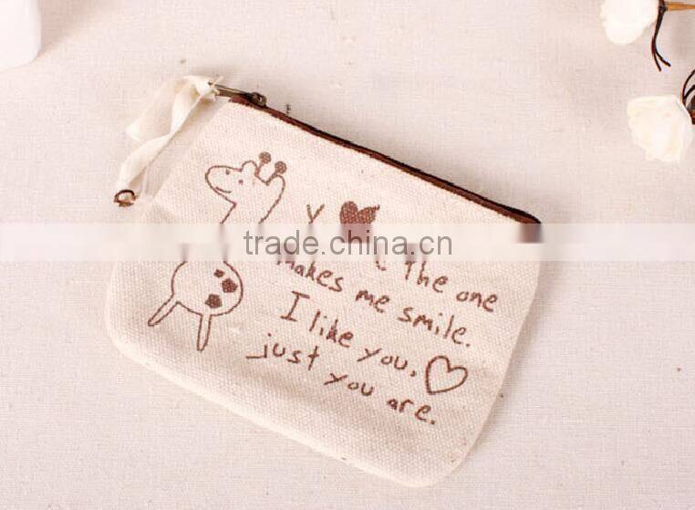 Custom Logo printing mini coin wallet